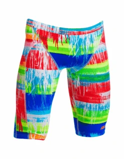 Funky Trunks Boys Dye Hard Swim Jammer -Aqua Wear Shop DYEHARDBOYSJAMMERS 2