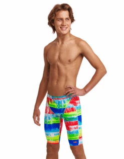 Funky Trunks Boys Dye Hard Swim Jammer -Aqua Wear Shop DYEHARDBOYSJAMMERS 4