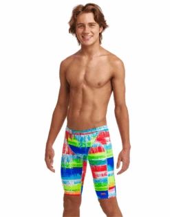 Funky Trunks Boys Dye Hard Swim Jammer -Aqua Wear Shop DYEHARDBOYSJAMMERS 5