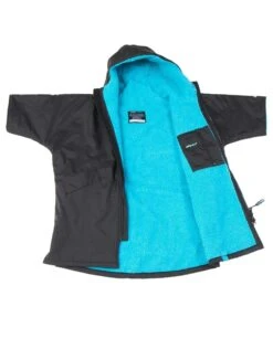 Kids Advance Short Sleeve Robe 5-9 Yrs -Aqua Wear Shop DryrobeKidsAdvanceShortSleeve5 9yrsBlue 3