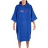 Organic Cotton Short Sleeve Adult Towel Poncho - Royal Blue 1 Organic Cotton Short Sleeve Adult Towel Poncho - Royal Blue -Aqua Wear Shop DryrobeOrganicCottonShortSleeveTowel RoyalBlue 2