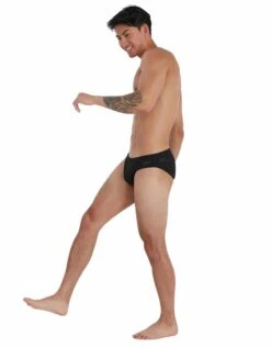 Speedo Endurance Plus 7cm Sportsbrief - Black -Aqua Wear Shop EndurancePlus7cmSportsbrief Black 5