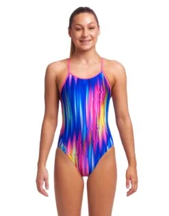 FUNKITA Girls Event Horizon Diamond Back Swimsuit 10 FUNKITA Girls Event Horizon Diamond Back Swimsuit -Aqua Wear Shop FUNKITAGirlsEventHorizonDiamondBackSwimsuit 1