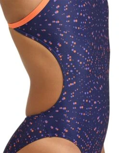 Arena Fireworks Challenge Back Swimsuit - Navy/Multi -Aqua Wear Shop FireworksChallengeBackSwimsuit NavyMulti 1