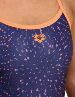 Arena Fireworks Challenge Back Swimsuit - Navy/Multi -Aqua Wear Shop FireworksChallengeBackSwimsuit NavyMulti 4