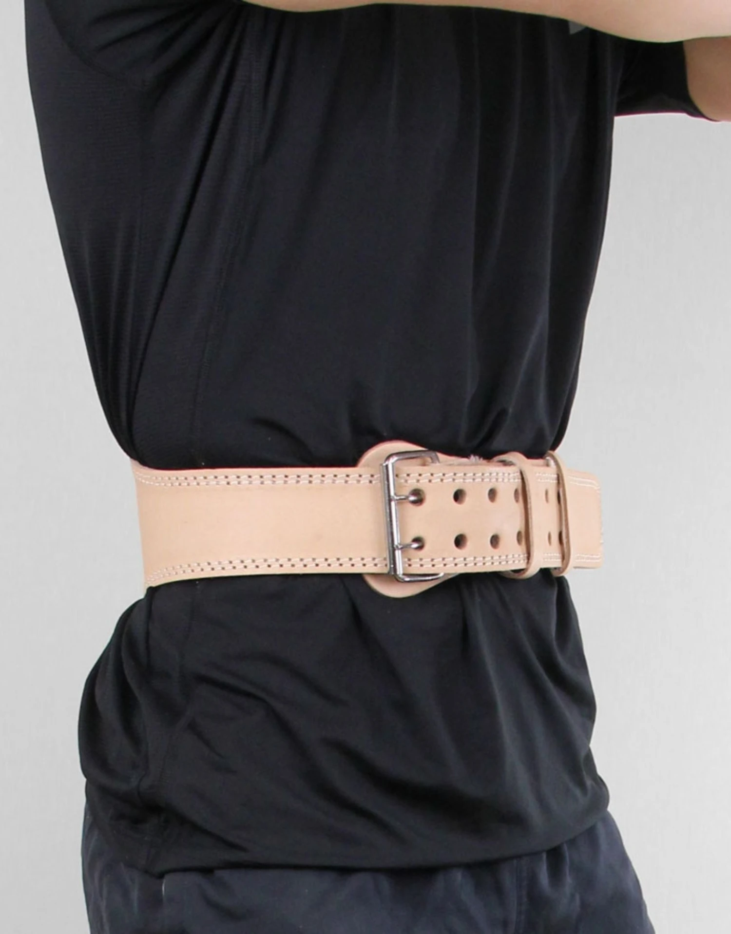Fitness-Mad Leather Weight Lifting Belt 4 Fitness-Mad Leather Weight Lifting Belt - Image 2
