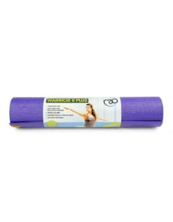 Fitness-Mad Warrior II Plus Yoga Mat - 6mm -Aqua Wear Shop FitnessMadWarriorIIPlusYogaMat 6mm 5
