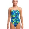 FUNKITA Girls Blue Bottle Diamond Back Swimsuit -Aqua Wear Shop Funkita Girls Blue Bottle Diamond Back Swimsuit 4