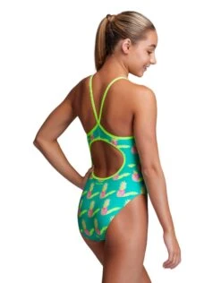 FUNKITA Girls Juicy Jam Diamond Back Swimsuit 13 FUNKITA Girls Juicy Jam Diamond Back Swimsuit -Aqua Wear Shop Funkita Girls Juicy Jam Diamond Back Swismuit 5