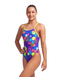 FUNKITA Girls Love Bite Single Strap Swimsuit 10 FUNKITA Girls Love Bite Single Strap Swimsuit -Aqua Wear Shop Funkita Girls Love Bite Single Strap Swimsuit 5