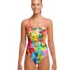 FUNKITA Out Trumped Single Strap Swimsuit 2 FUNKITA Out Trumped Single Strap Swimsuit -Aqua Wear Shop Funkita Out Trumped Single Strap Swimsuit 1