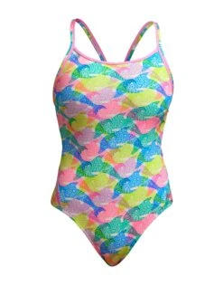FUNKITA Pastel Porpie Diamond Back Swimsuit 11 FUNKITA Pastel Porpie Diamond Back Swimsuit -Aqua Wear Shop Funkita Pastel Porpie Diamond Back 4 1