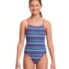 FUNKITA Girls Nautical Mile Diamond Back Swimsuit -Aqua Wear Shop Funkita nautical mile dimamond back swimsuit 3