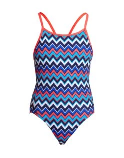 FUNKITA Girls Nautical Mile Diamond Back Swimsuit -Aqua Wear Shop Funkita nautical mile dimamond back swimsuit 4