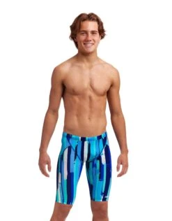 Funky Trunks Boys Roller Paint Swim Jammer -Aqua Wear Shop Funky Trunks Boys Roller Paint Jammer 4