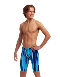 Funky Trunks Boys Roller Paint Swim Jammer -Aqua Wear Shop Funky Trunks Boys Roller Paint Jammer 5