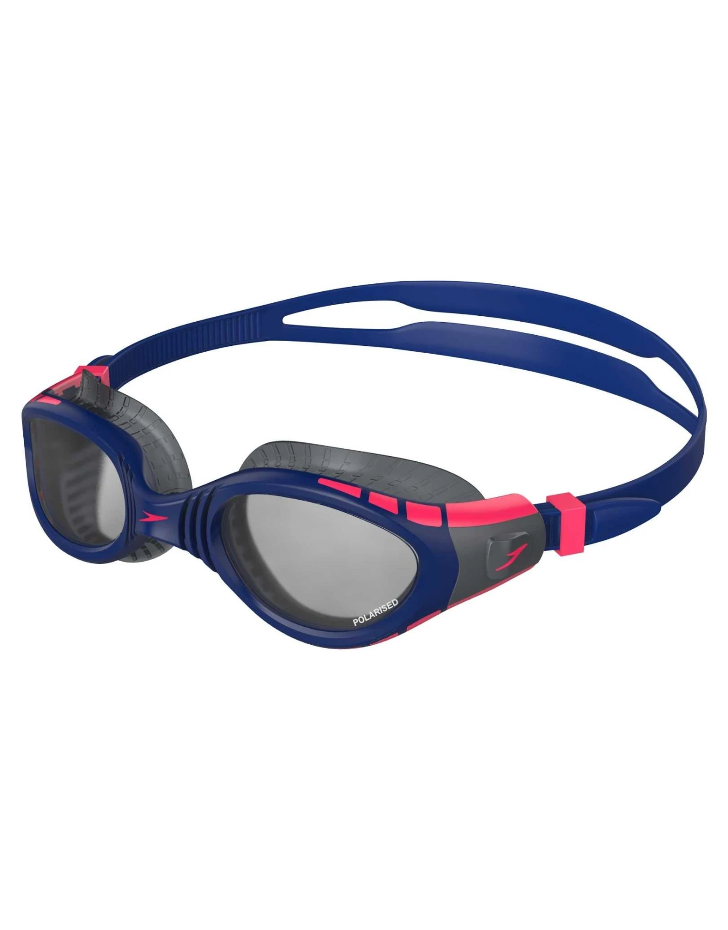 Speedo Futura Biofuse Flexiseal Triathlon Polarised Swim Goggles - Blue/Smoke 3 Speedo Futura Biofuse Flexiseal Triathlon Polarised Swim Goggles - Blue/Smoke