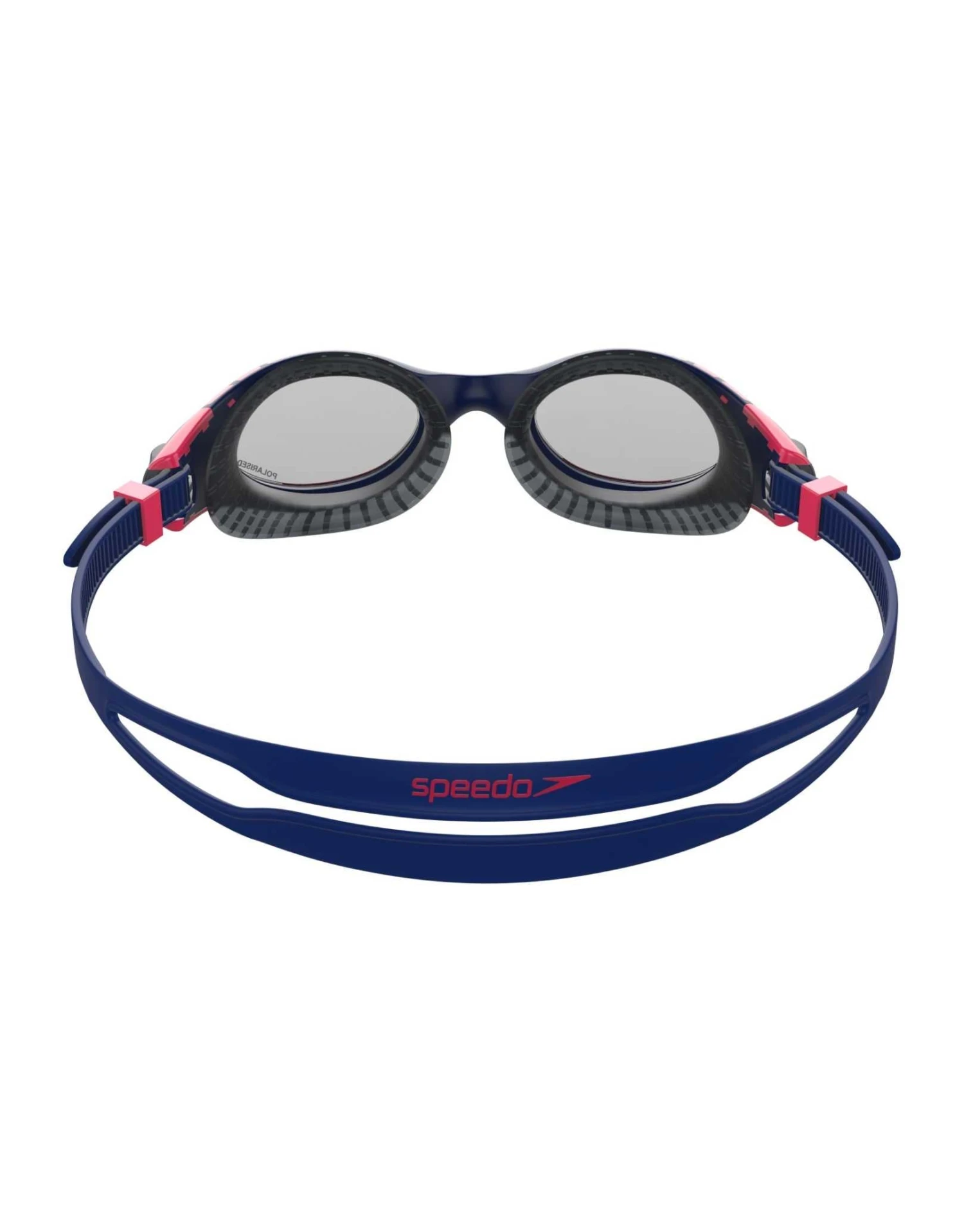 Speedo Futura Biofuse Flexiseal Triathlon Polarised Swim Goggles - Blue/Smoke 4 Speedo Futura Biofuse Flexiseal Triathlon Polarised Swim Goggles - Blue/Smoke - Image 2