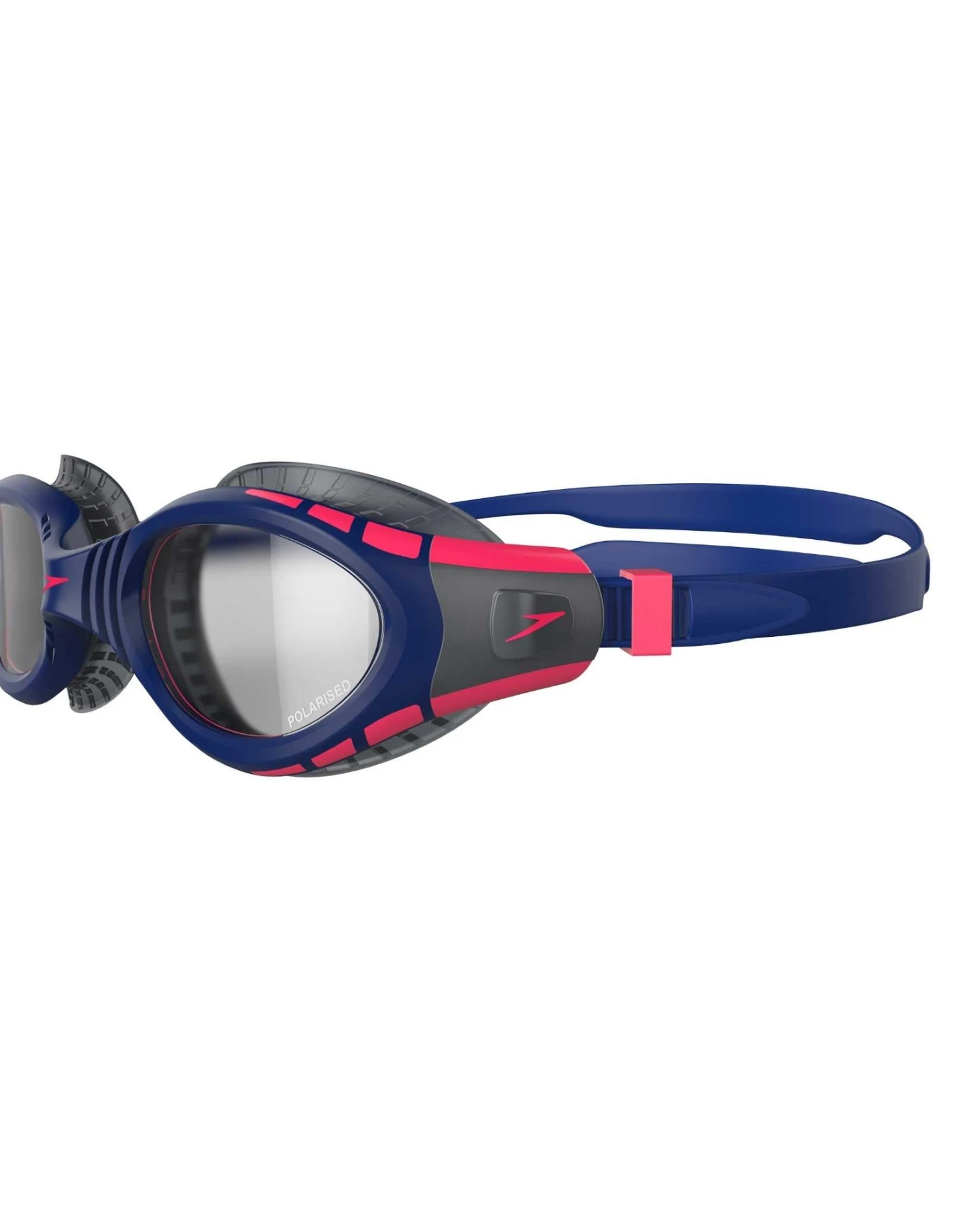Speedo Futura Biofuse Flexiseal Triathlon Polarised Swim Goggles - Blue/Smoke 5 Speedo Futura Biofuse Flexiseal Triathlon Polarised Swim Goggles - Blue/Smoke - Image 3