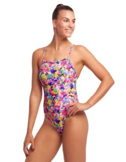 FUNKITA Garden Party Tie Me Tight Swimsuit -Aqua Wear Shop GardenPartyTieMeTightSwimsuit 1