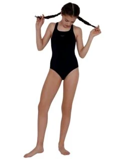 Speedo Girls Endurance Plus Medalist - Black -Aqua Wear Shop GirlsEndurancePlusMedalist Black 3 b33f8ae5 b572 4a24 8912 12bc5124e59d