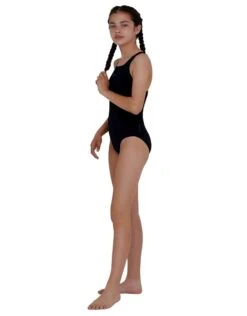 Speedo Girls Endurance Plus Medalist - Black -Aqua Wear Shop GirlsEndurancePlusMedalist Black 6