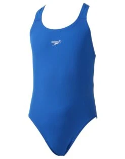 Speedo Girls Endurance Plus Medalist - Neon Blue -Aqua Wear Shop GirlsEndurancePlusMedalist NeonBlue 1