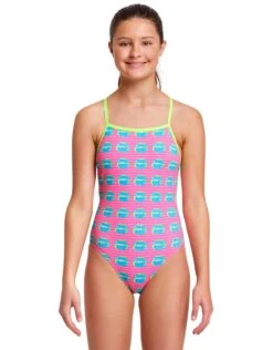 FUNKITA Girls Kiss Kiss Strapped In Swimsuit