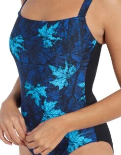 Zoggs Indigo Forest Adjustable Classicback Swimsuit -Aqua Wear Shop IndigoForestAdjustableClassicback 3