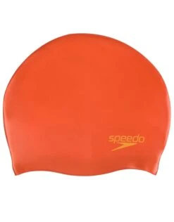 Speedo Junior Plain Moulded Silicone Cap -Aqua Wear Shop JuniorPlainMouldedSiliconeCap1 1