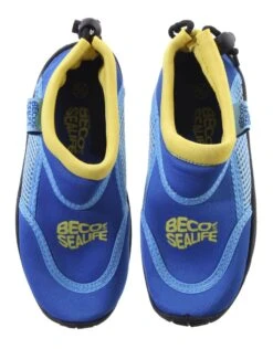 BeCo Kids Neoprene Surf And Swim Shoe - Blue 11 BeCo Kids Neoprene Surf And Swim Shoe - Blue -Aqua Wear Shop KidsNeopreneSurfandSwimShoe Blue 1 1