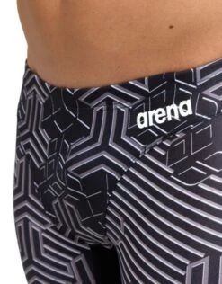Arena Kikko Pro Swim Jammer - Black/White 12 Arena Kikko Pro Swim Jammer - Black/White -Aqua Wear Shop KikkoProSwimJammer BlackWhite 1
