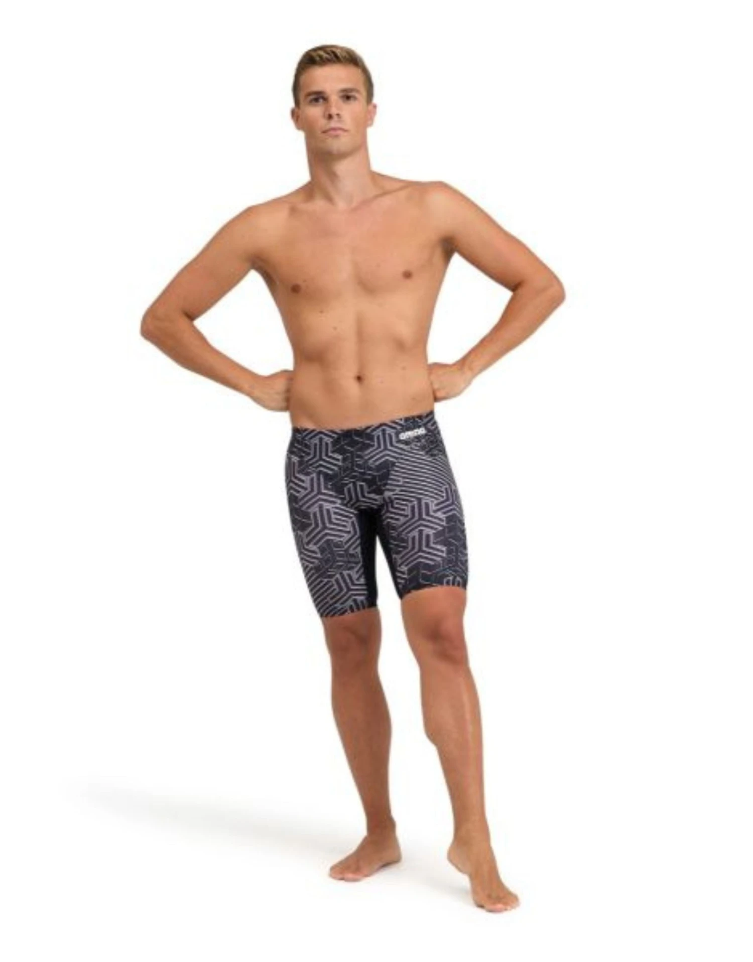 Arena Kikko Pro Swim Jammer - Black/White 6 Arena Kikko Pro Swim Jammer - Black/White - Image 4