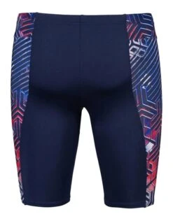 Arena Kikko Pro Swim Jammer - Red/White/Blue -Aqua Wear Shop KikkoProSwimJammer RedWhiteBlue 1