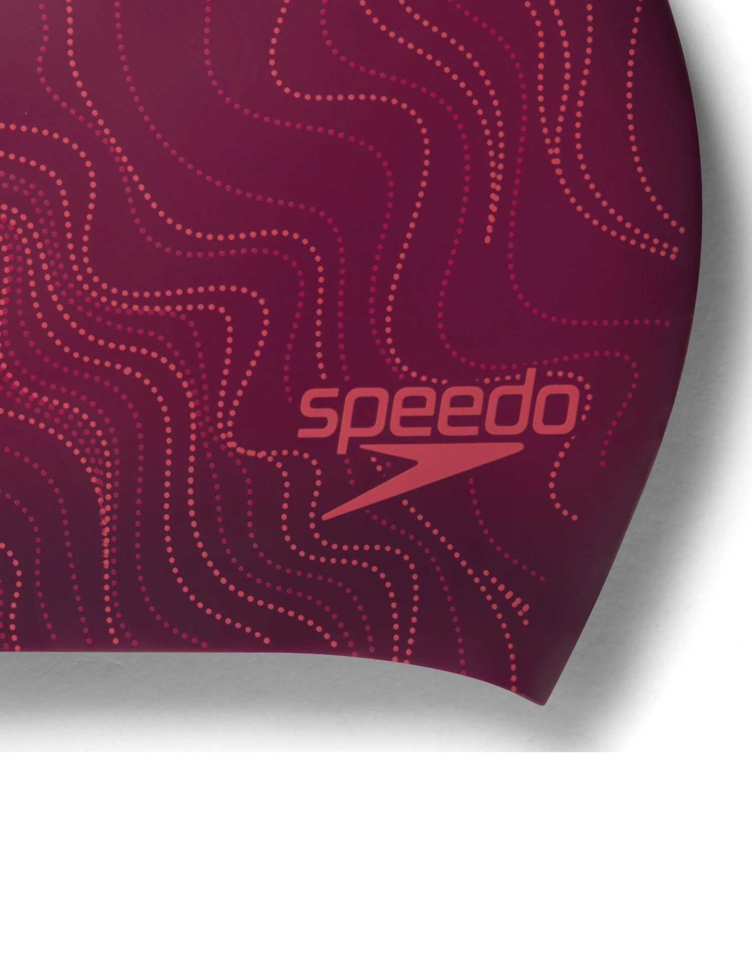 Speedo Long Hair Printed Swim Cap - Purple/Pink 5 Speedo Long Hair Printed Swim Cap - Purple/Pink - Image 3