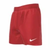 Nike Boys Essential Lap 4" Volley Short University Red -Aqua Wear Shop NikeEssentialLap4VolleyShortRed