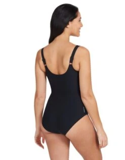 Zoggs Ocean Smoke Adjustable Scoopback Swimsuit - Navy/Black 12 Zoggs Ocean Smoke Adjustable Scoopback Swimsuit - Navy/Black -Aqua Wear Shop OceanSmokeAdjustableScoopbackSwimsuit 3