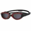 Zoggs Predator Flex Polarized Lens Goggle - Red/Black -Aqua Wear Shop PREDATORFLEXPOLARIZEDGOGGLES