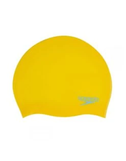 Speedo Junior Plain Moulded Silicone Cap -Aqua Wear Shop PlainMouldedSiliconeCap 1