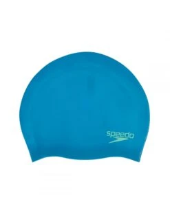 Speedo Junior Plain Moulded Silicone Cap -Aqua Wear Shop PlainMouldedSiliconeCap 3