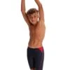 Speedo Boys HyperBoom Splice Swim Jammer - Navy/Red -Aqua Wear Shop Speedo Boys HyperBoom Splice Jammer Black Red 5