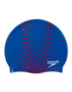 Speedo Reversible Moulded Silicone Swim Cap - Magenta/Blue -Aqua Wear Shop Speedo Reversible Moulded Silicone Cap Magenta Blue 5