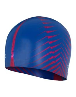 Speedo Reversible Moulded Silicone Swim Cap - Magenta/Blue -Aqua Wear Shop Speedo Reversible Moulded Silicone Cap Magenta Blue 6