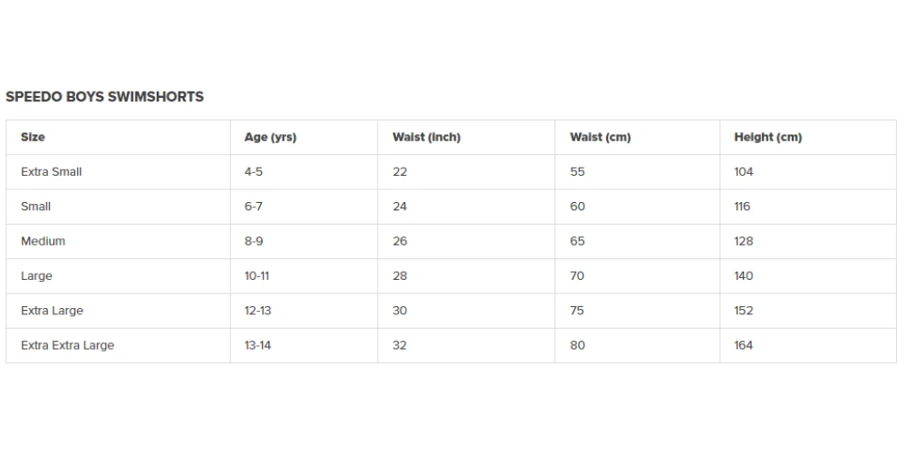 Speedo Boys Essentials Watershorts - Red 7 Speedo Boys Essentials Watershorts - Red - Image 5