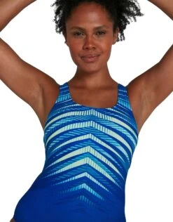 Speedo Digital Placement Medalist - Blue -Aqua Wear Shop SpeedoDigitalPlacementMedalist Blue 6