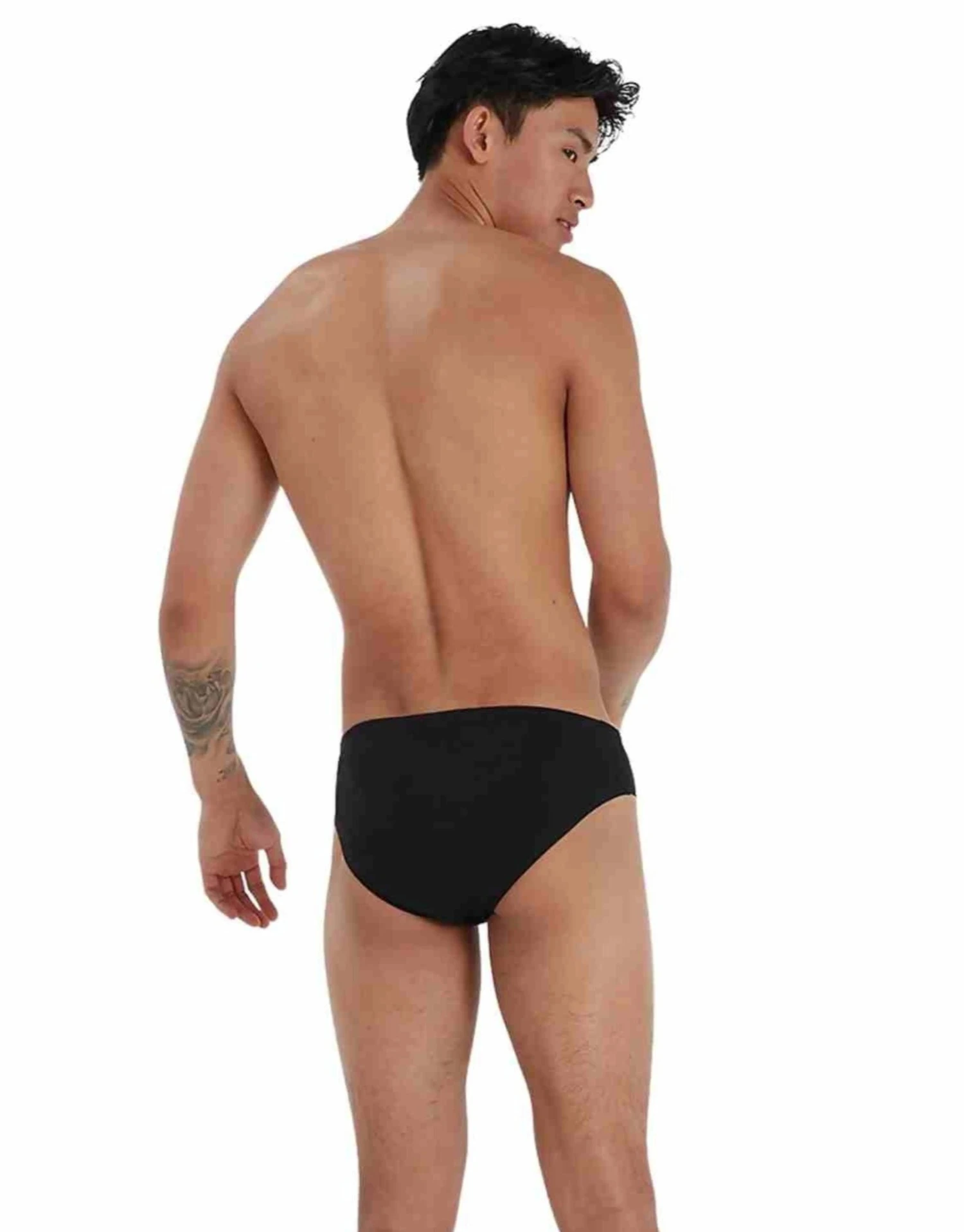 Speedo Endurance Plus 7cm Sportsbrief - Black 4 Speedo Endurance Plus 7cm Sportsbrief - Black - Image 2