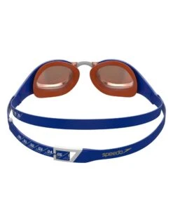 Speedo Fastskin Pure Focus Mirror Goggle -Aqua Wear Shop SpeedoFastskinPureFocusMirrorGoggle Blue Gold 3