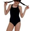 Speedo Girls Endurance Plus Medalist - Black