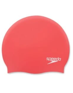 Speedo Junior Plain Moulded Silicone Cap -Aqua Wear Shop SpeedoJuniorPlainMouldedSiliconeCaps 1