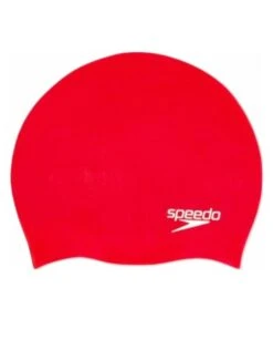 Speedo Junior Plain Moulded Silicone Cap -Aqua Wear Shop SpeedoJuniorPlainMouldedSiliconeCaps 3